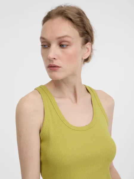 Green women's crop tank top ORSAY - Women's