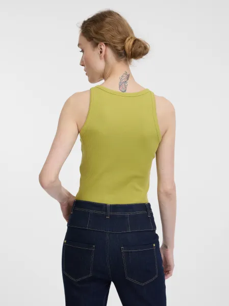 Green women's crop tank top ORSAY - Women's