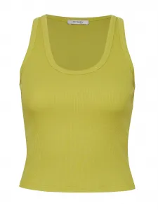 Green women's crop tank top ORSAY - Women's