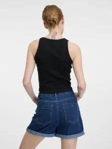 Black women's crop tank top ORSAY - Women's