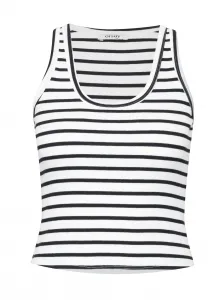 Black and white women's crop tank top ORSAY - Women's