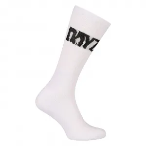 3PACK ponožky DAYZ vysoké bielé SURVIVOR (BI247) M