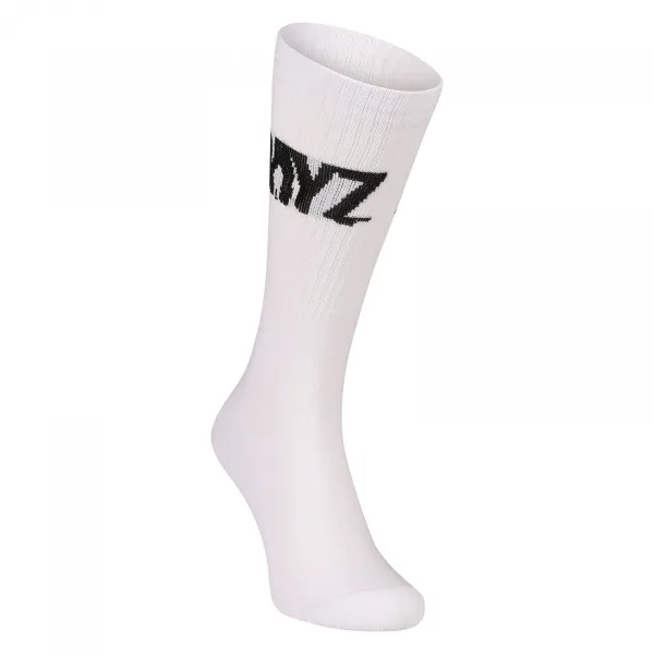 3PACK ponožky DAYZ vysoké bielé SURVIVOR (BI247) M