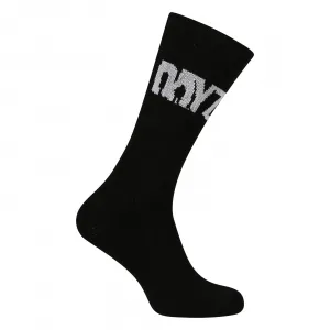 3PACK ponožky DAYZ vysoké čierné SURVIVOR (BI245) M