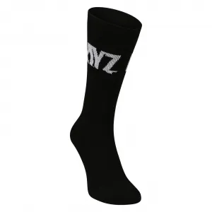3PACK ponožky DAYZ vysoké čierné SURVIVOR (BI245) M