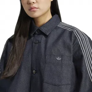 adidas Denim Short Sleeve Shirt W "Indigo Denim" (JJ3146)