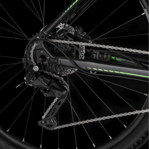 4EVER FRONTBEE 29'' - model 2025 pearl black/green - XL (21", 185-202 cm)