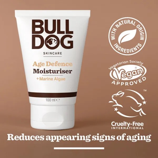 Bulldog Age Defence Moisturizer protivráskový krém s hydratačným účinkom 100 ml