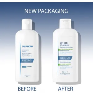 Ducray Kelual Squanorm Regulating Treatment Shampoo Oily Dandruff šampón proti mastným lupinám 200 ml