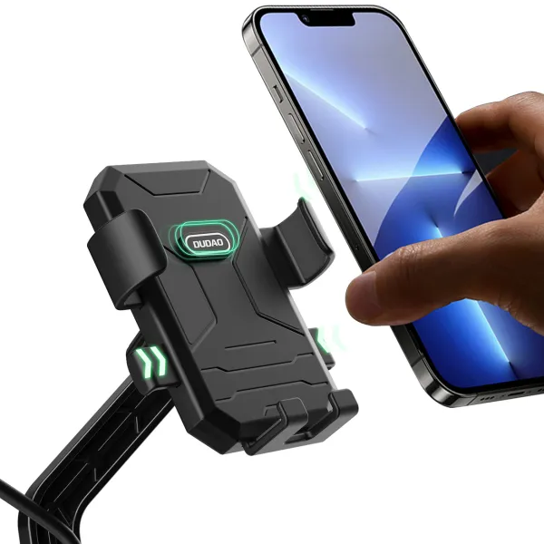 Dudao F7C+ držiak na mobil na bicykel / motocykel, čierny