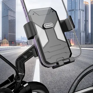 Dudao F7C+ držiak na mobil na bicykel / motocykel, čierny