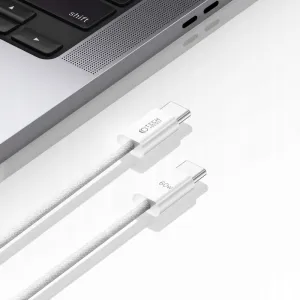 Tech-Protect Ultraboost kábel USB-C / USB-C PD 60W 3A 2m, biely
