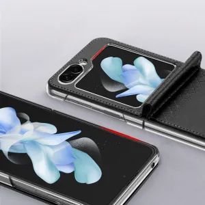 Dux Ducis Bril knižkové puzdro na Samsung Galaxy Z Flip 5 5G, ružové