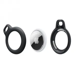 Tech-Protect Rough Chain kryt na Apple AirTag, čierny