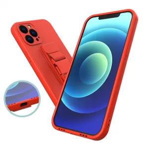 MG Rope silikónový kryt na Samsung Galaxy A12, ružový