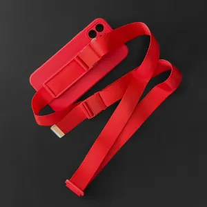MG Rope silikónový kryt na Xiaomi Poco M4 Pro 5G, červený