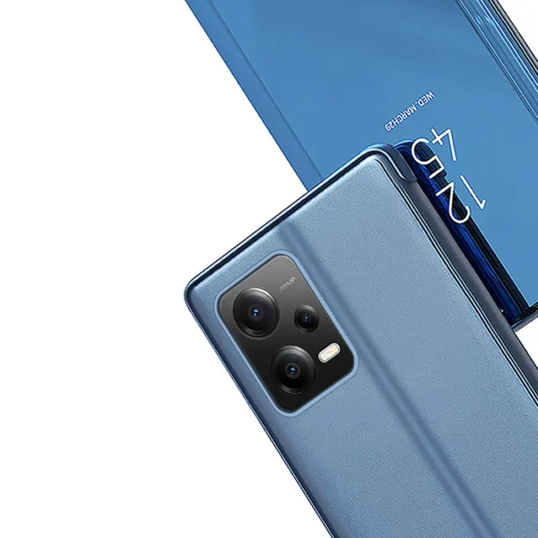 MG Clear View knižkové puzdro na Xiaomi Redmi Note 12 Pro Plus, modré