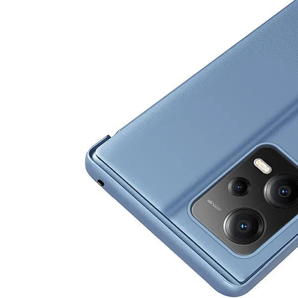 MG Clear View knižkové puzdro na Xiaomi Redmi Note 12 Pro Plus, modré