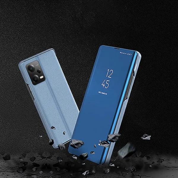 MG Clear View knižkové puzdro na Xiaomi Redmi Note 12 Pro Plus, čierne