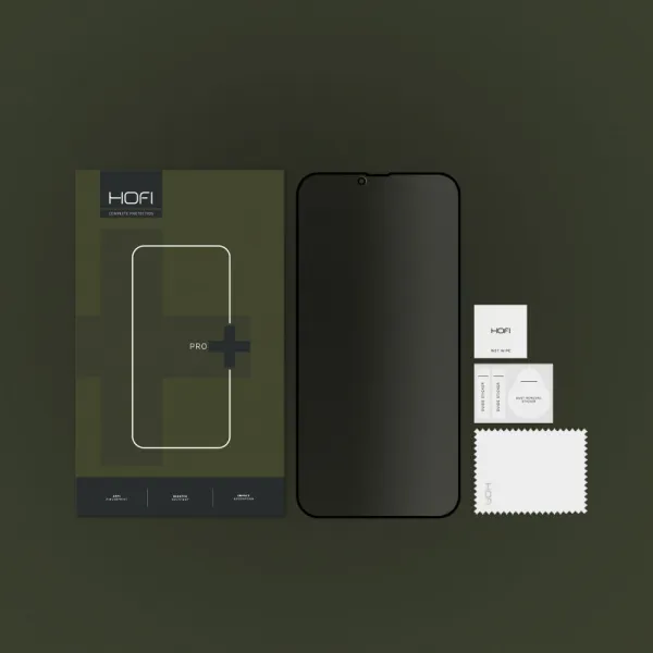 HOFI Anti Spy ochranné sklo na iPhone 13 Pro Max / 14 Plus