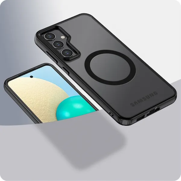 Tech-Protect Magmat MagSafe kryt na Samsung Galaxy A55 5G, čierne