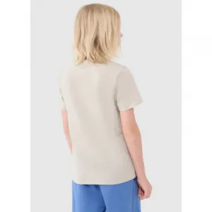 Chlapčenské tričko s krátkym rukávom 4F JUNIOR TSHIRT M2186-12S-CREME