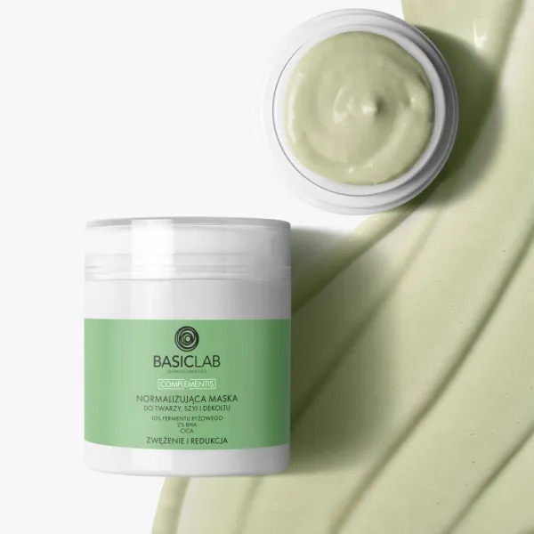 BasicLab Dermocosmetics Complementis normalizačná maska pre mastnú a zmiešanú pleť 50 ml