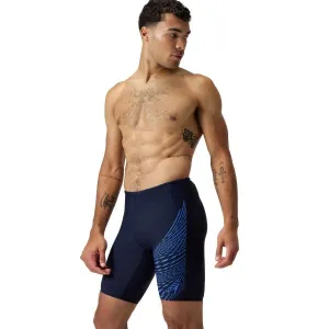Speedo MEDLEY LOGO Pánske plavky, tmavo modrá, veľkosť