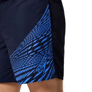Speedo medley logo 16 watershort navy/blue s - uk32