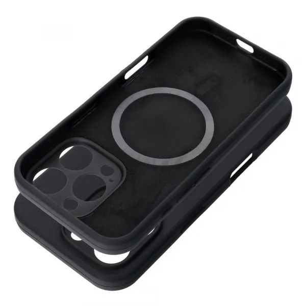 Obal Silicone MagSafe, iPhone 17 Pro Max, čierny