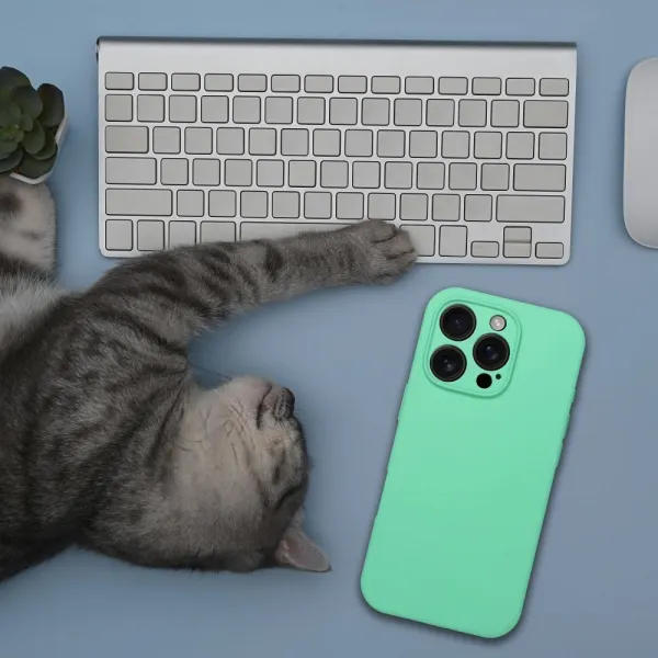 Obal Silicone MagSafe, iPhone 17, mätový