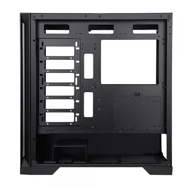 EVOLVEO Ptero Q2G, skříň ATX, 4x ARGB ventilátor, čelní+boční panel sklo, černá