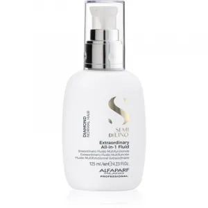 Alfaparf Milano Semi di Lino Diamond Extraordinary All-in-1 Fluid bezoplachová vlasová starostlivosť pre dokonalý vzhľad vlasov 125 ml