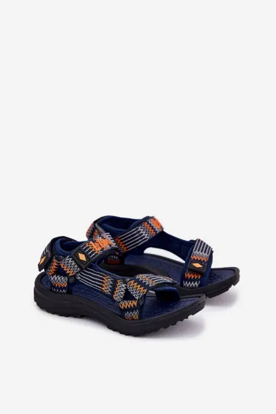 Lee Cooper SANDALS Detské sandále, modrá, veľkosť