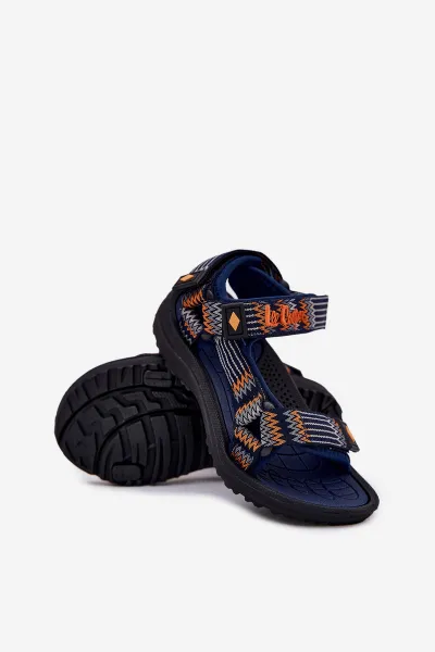 Lee Cooper SANDALS Detské sandále, modrá, veľkosť