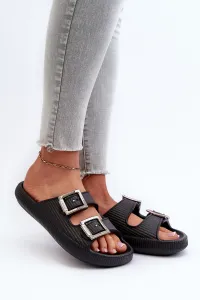 Dámske gumové flip -flops Zaxy JJ285058 čierna