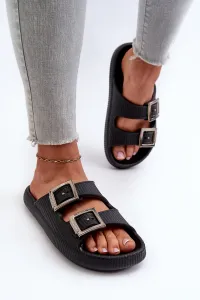 Dámske gumové flip -flops Zaxy JJ285058 čierna