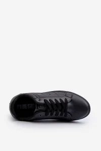 BIG STAR SHOES Nízke pánske tenisky z ekologickej kože Big Star