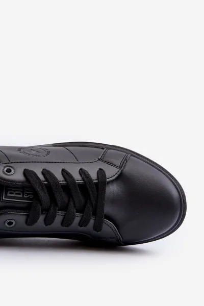 BIG STAR SHOES Nízke pánske tenisky z ekologickej kože Big Star