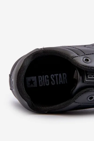 BIG STAR SHOES Nízke pánske tenisky z ekologickej kože Big Star