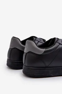 BIG STAR SHOES Nízke pánske tenisky z ekologickej kože Big Star