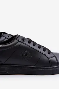BIG STAR SHOES Nízke pánske tenisky z ekologickej kože Big Star