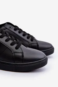 BIG STAR SHOES Nízke pánske tenisky z ekologickej kože Big Star