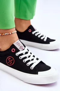 Cross Jeans Dámske materiálne tenisky krížové džínsy