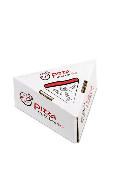ZOOKSY/RAINBOW SOCKS Ponožky dúhové ponožky 1 pár taliansky pizza