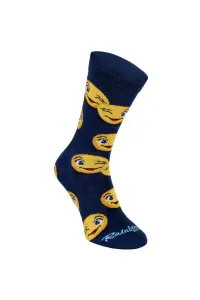 ZOOKSY/RAINBOW SOCKS Ponožky dúhové ponožky emotikony vtipné smútok kopce