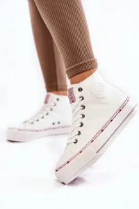 Cross Jeans Dámske vysokohorské tenisky krížové džínsy