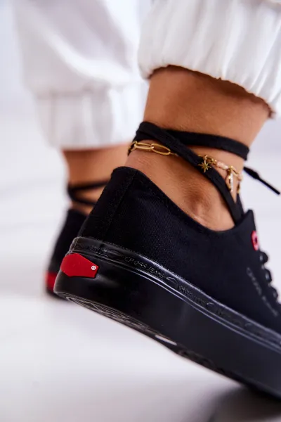 Cross Jeans Klasické tenisky krížové džínsy
