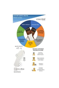 Coccine Kokcín biele vložky Terry Cotton na latexovej penu 34-41