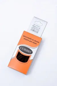 Corbby hnedé voskované hrubé šnúrky